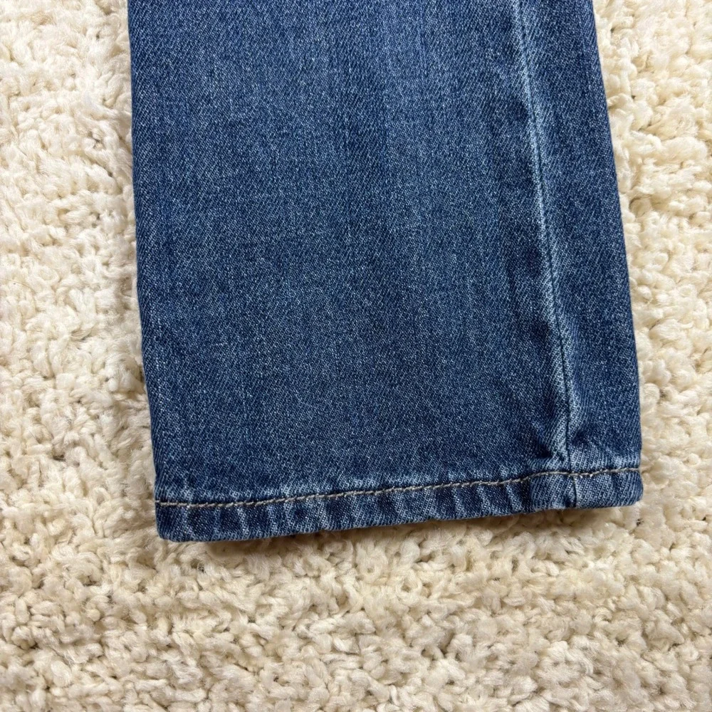The Childrens Place Kids Bootcut Jeans Size 7 Slim Fit Dark‎ Wash Denim